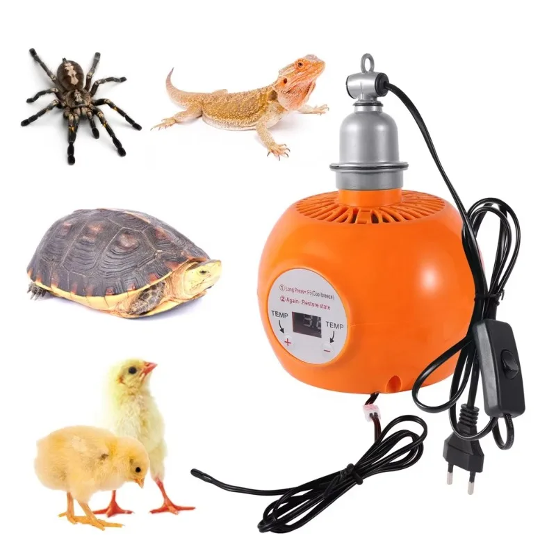 

220V 150W Pet Thermostat Heater Animal Reptile Heating Warm Lamp