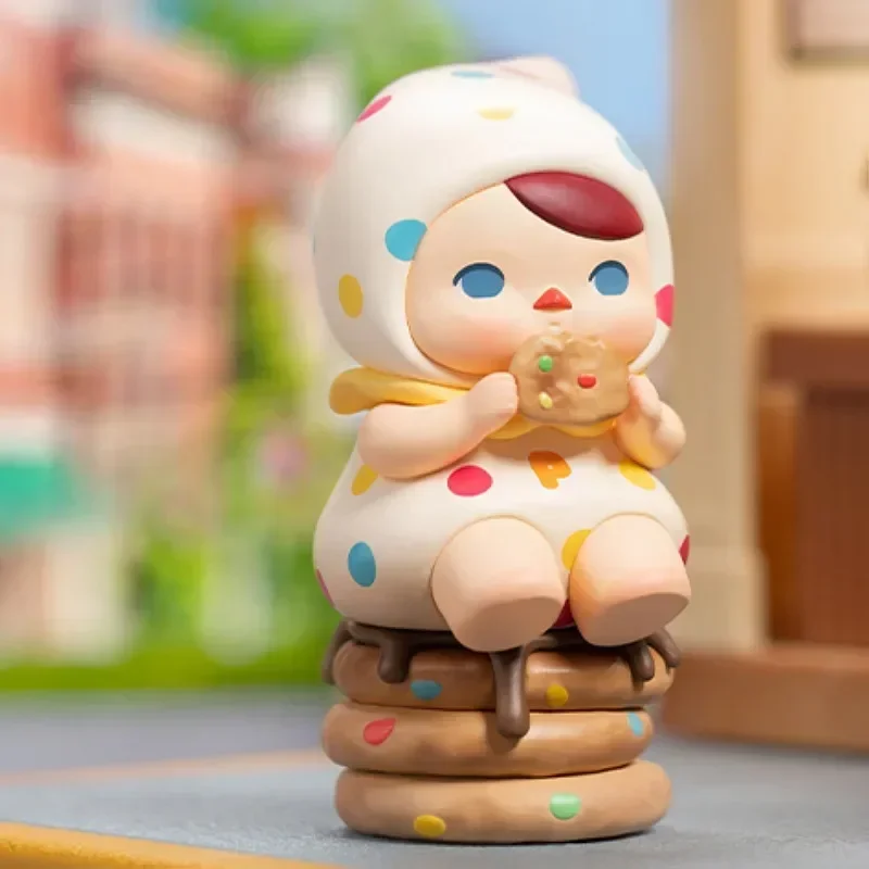 Pop mart pucky coelho café série caixa cega acho saco caixa mistério brinquedos boneca bonito anime figura ornamentos de mesa presente coleção