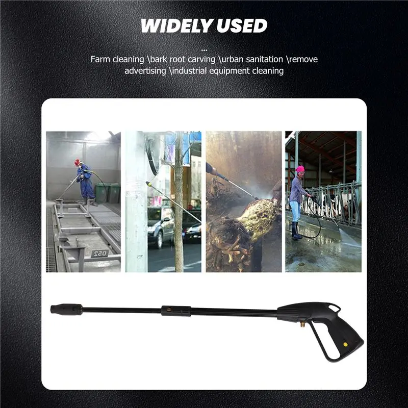 Hot Selling-High Pressure Washer Spray G-Un,M22 Car Water Washer Cleaning Tool With 8M Hose For Cleaner Watering Lawn Garden,Hig
