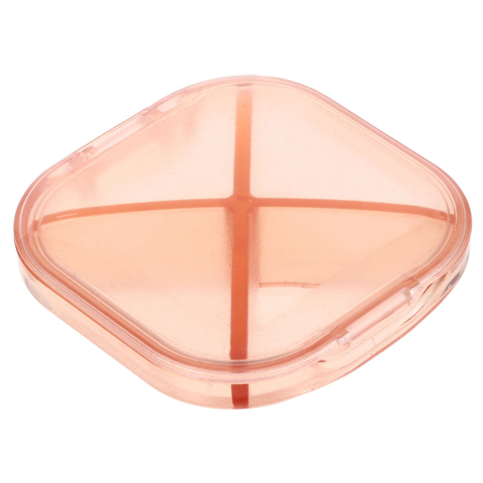 

2 Pcs Plastic Pill Case Durable Safe Portable Medicine Container Travel Tablet Organizer Storage Box Pill Holder