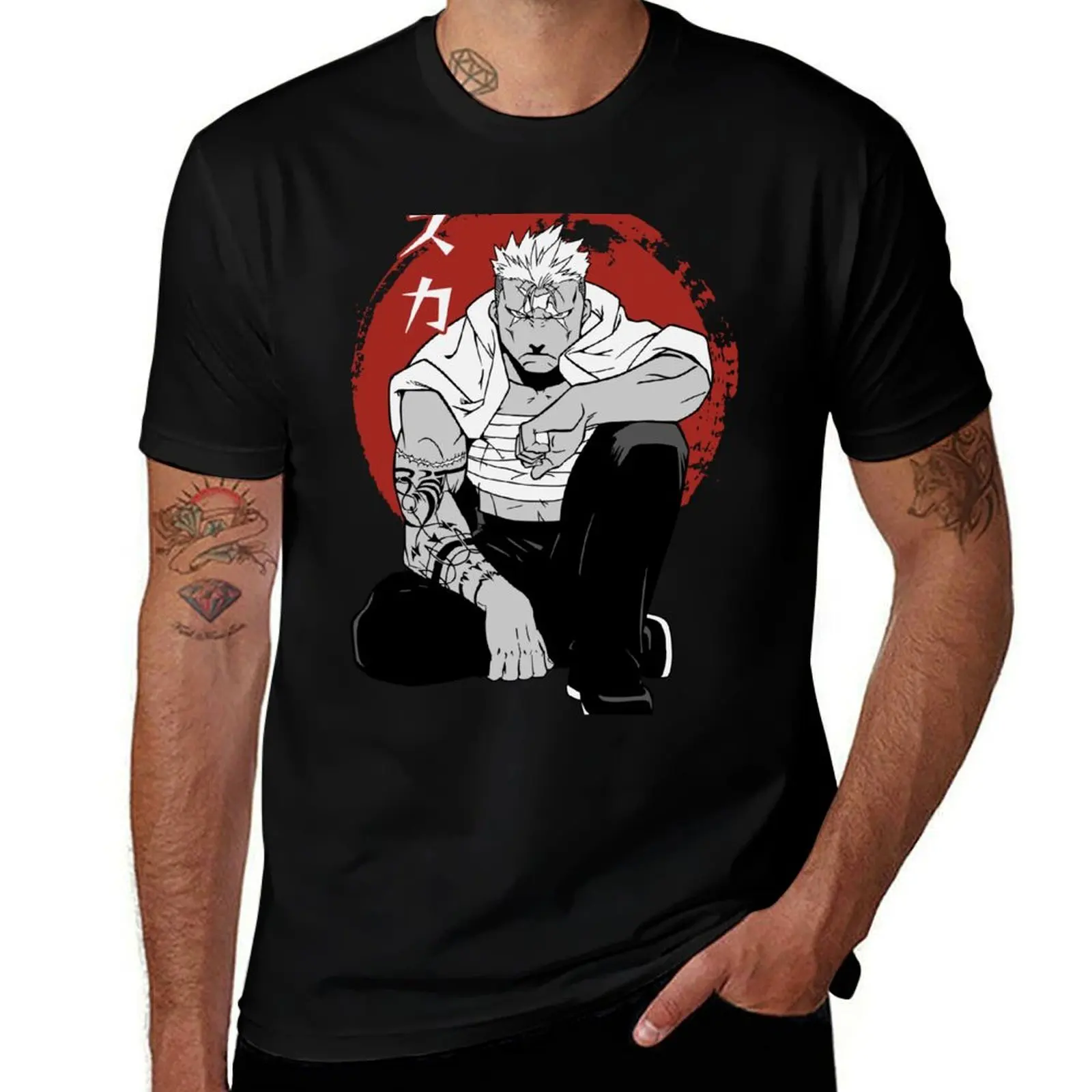 Scar T-Shirt Big Size Daily Wear T-Shirt