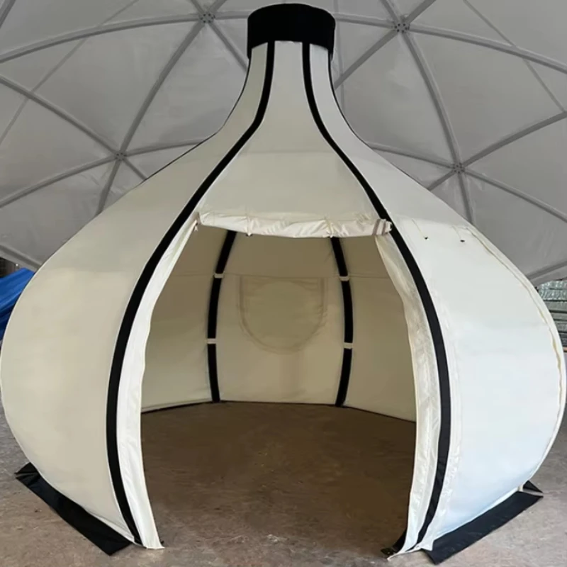

Luxury outdoor camping tent stylish rainproof onion shape