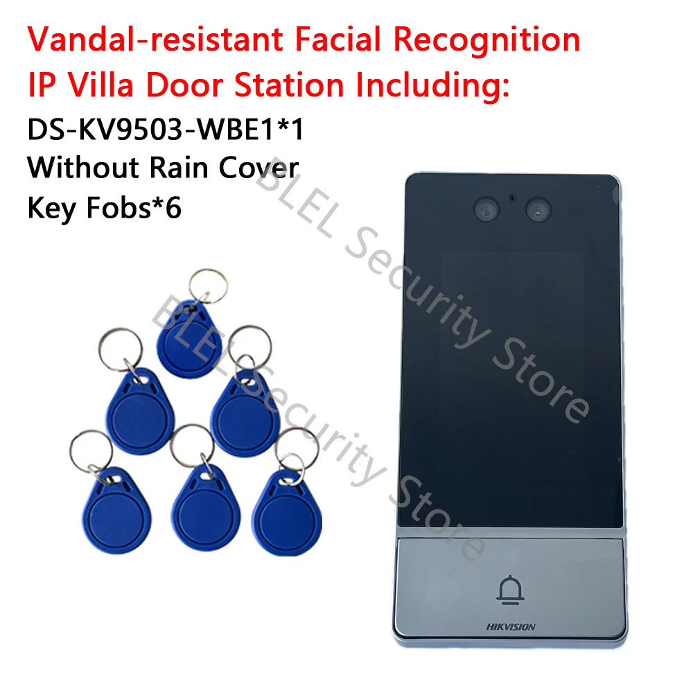 Original HIKVISION DS-KV9503-WBE1 Video Intercom Facial Recognition Door Station