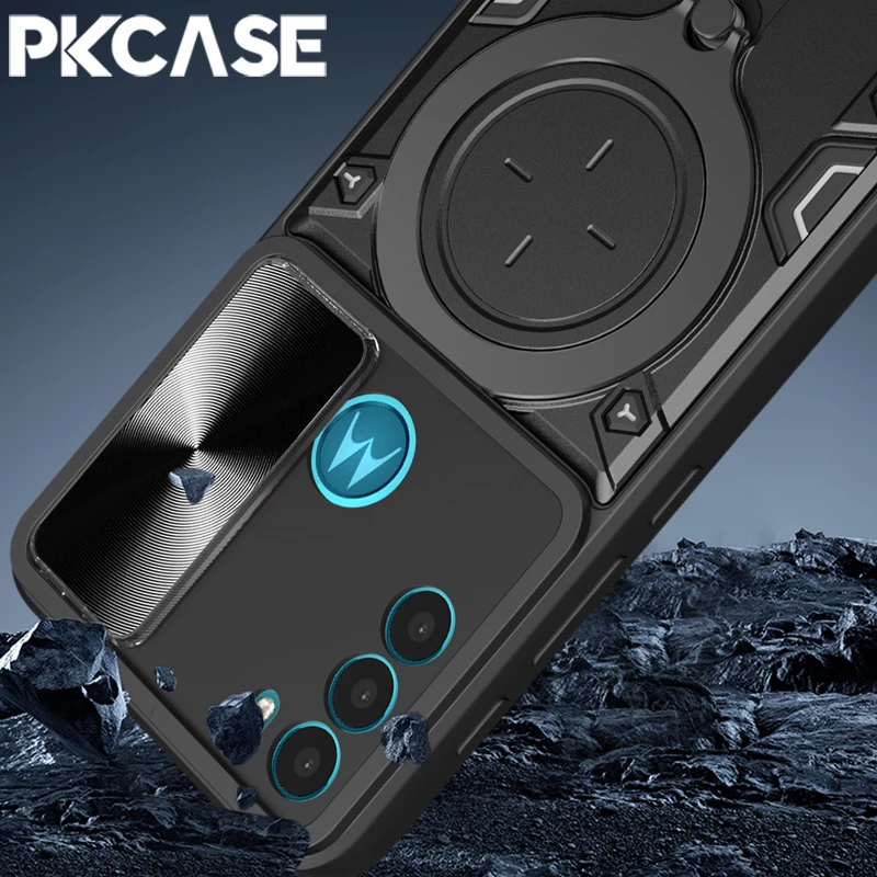 PKCASE Shockproof Case For MOTOROLA Edge Razr 40 Ultra 20 Pro Plus Neo G200 G84 G73 G72 G62 G60 G54 G53 G52 G23 G14 G13 Cover