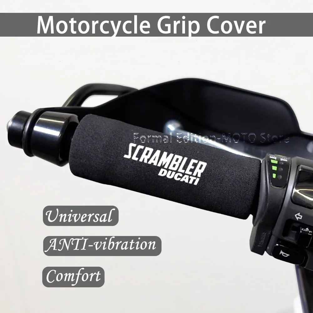 

Sponge Grip Non-slip Motorcycle Handlebar Grips Anti Vibration for DUCATI Scrambler 400 Scrambler 800/1100 Accessories