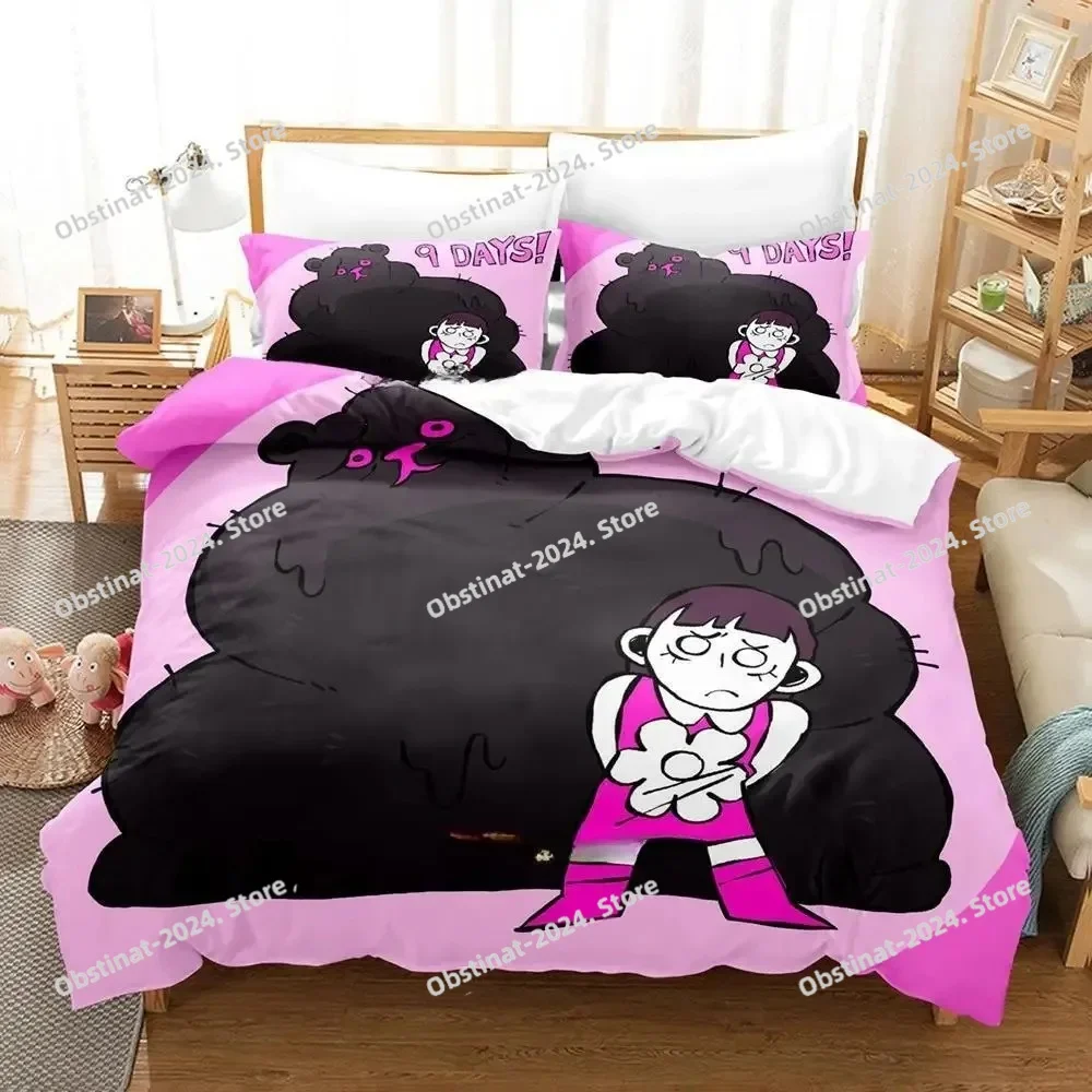 

Hot Sale Fashion King Queen Bedding Set Single Twin Full King Size Cute Animals Bed Linen Adults Teens Bedroom Luxury Gift