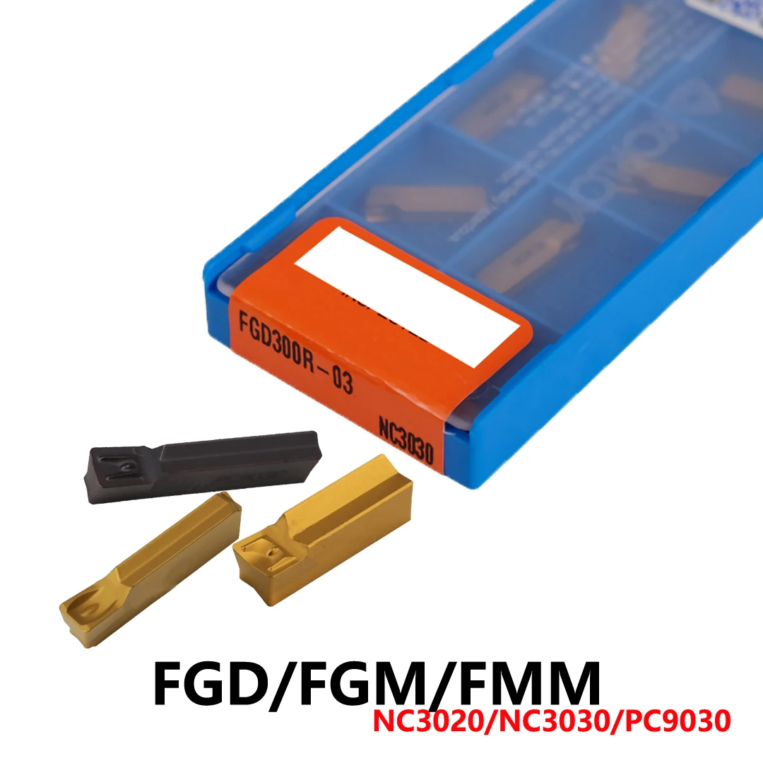 

Оригинальные твердосплавные пластины для обработки канавок FGD300R FGD400R FGD500R FGM300R FGM400R FMM300R FMM500R 03 04 NC3020 NC3030 PC9030 FGD FGM FMM