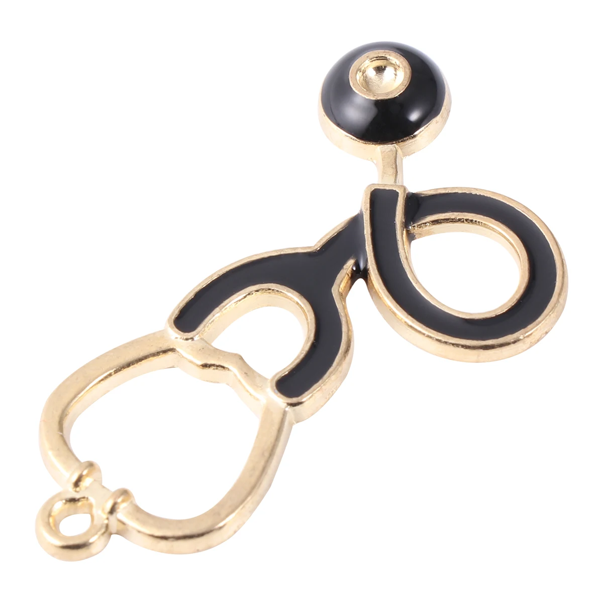 

Stethoscope Pendant Charms Alloy Necklace Bracelet Earrings Accessories Gift Set Jewelry Making Pendants Creative Fashion