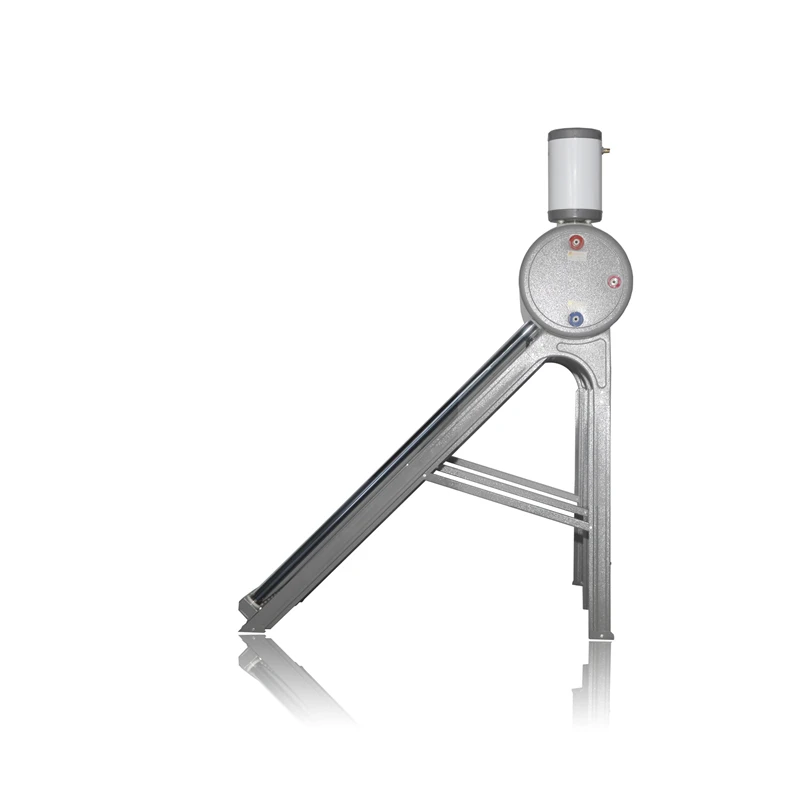 Solar Keymark Certificate New Design Solar Water Heater Preheat Copper Coil Vacuum Tube Type Solar Water Heaters