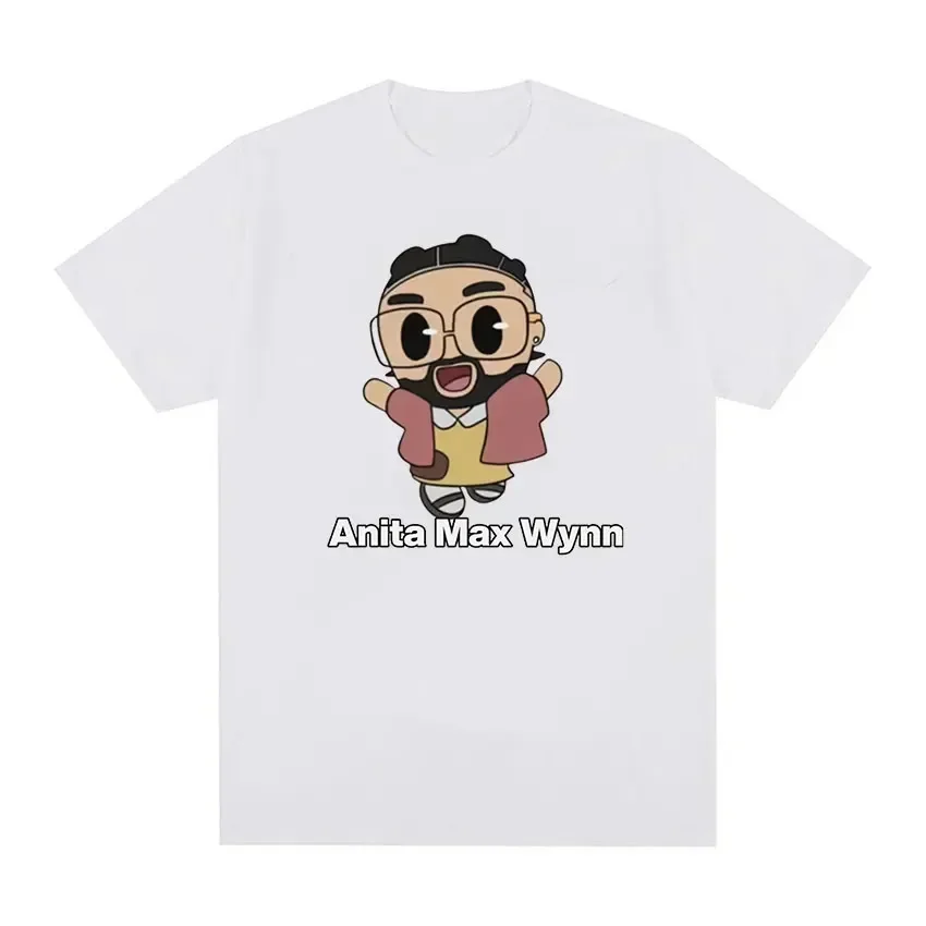 Funny Drake Anita Max Wynn Meme Tee shirt Men Hip Hop fashion O-Neck T-shirt Casual Cotton Oversized T Shirts Unisex Streetwear