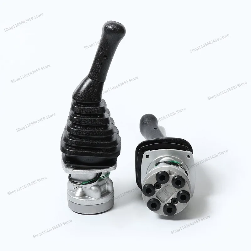 Excavator Control Joystick Assembly With Handle Hydraulic Operating Lever Spare Parts Fit 320B 320C Excavator