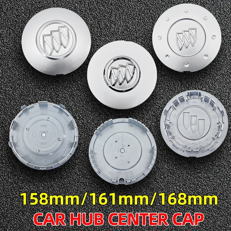 

4 pieces 158mm 161mm 168mm Auto Wheel Center Cover Caps For Buick Regal GL8 Car Tire Logo Emblem Accessories
