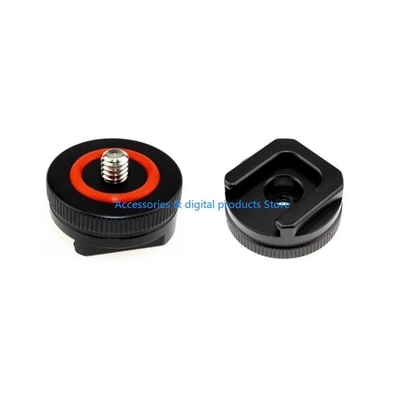 77JD DSLR Camera Hot Shoe Adapter with 1/4
