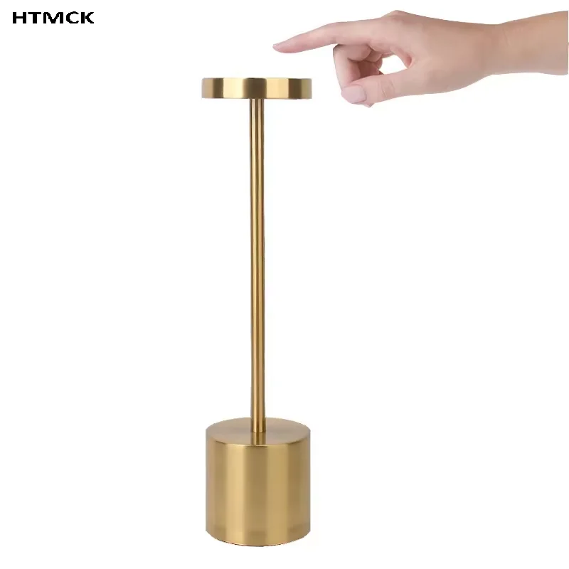 Rechargeable Touch Control LED Desk Lamp, 3 Color Modes Dimmable Portable Bedside Table Light, Creative Ambient Room Decor
