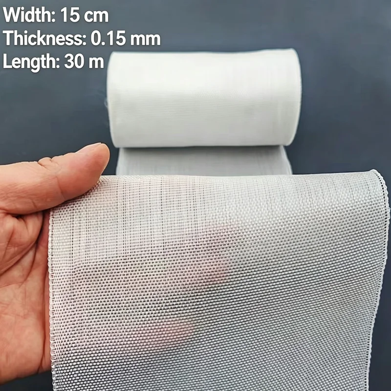 Flame retardant 25/30/50/100/150mm Fiberglass Cloth Tape Wide 30 Meters Long Reinforcement E-Glass Plain Weave