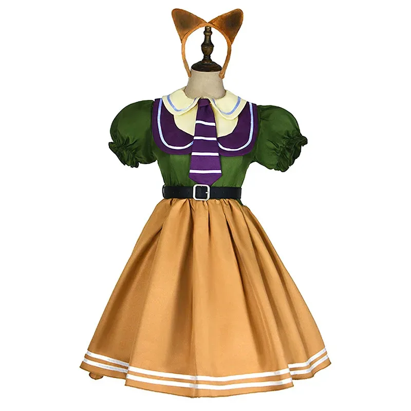 مجنون Zootopia تأثيري الثعلب نيك جودي أنيمي أداء الفيلم والتلفزيون فستان لطيف أزياء أداء المرحلة