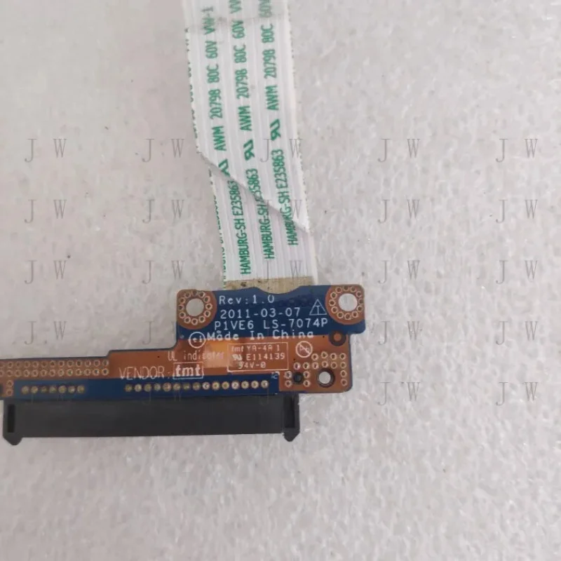 DDJ  HDD cable For Acer One 722 722-BZ197 P1VE6 SATA Hard Drive HDD SSD LS-7074P view 2