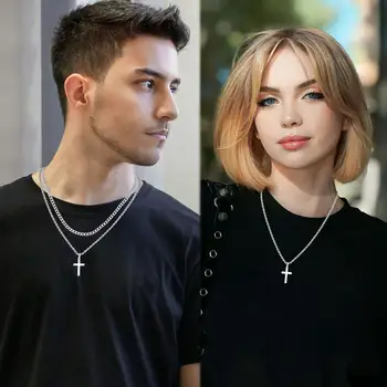 10 最佳銷售 925銀十字項鍊 - №7