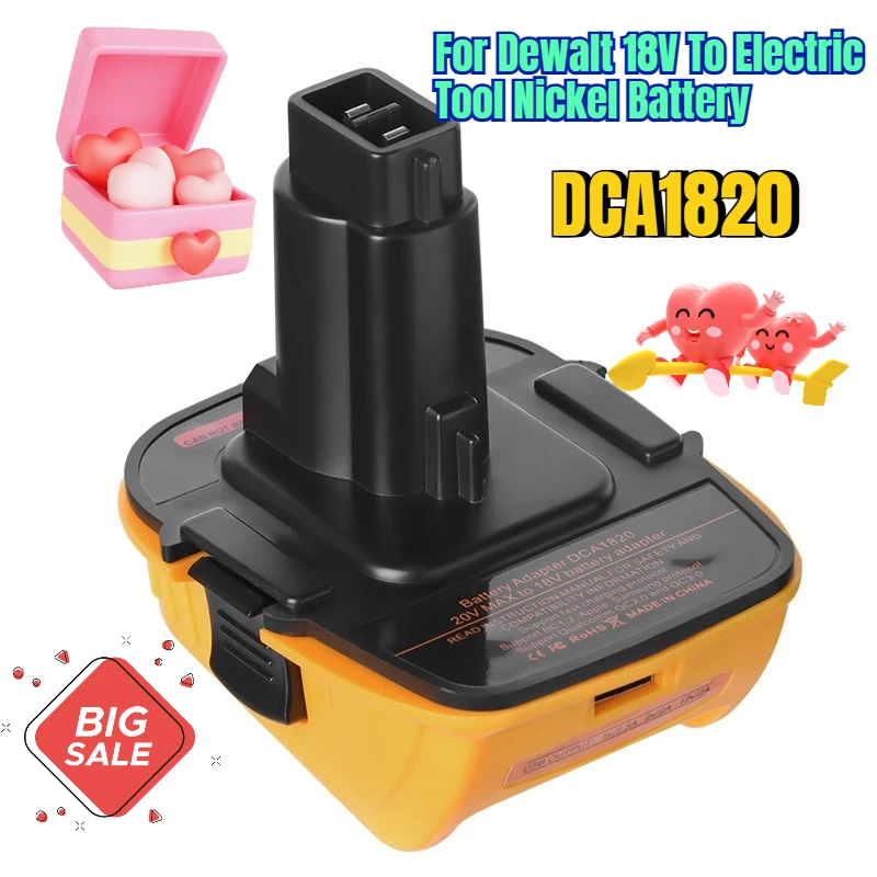 

18V/20V Rechargeable Batterie for Dewalt DCA1820 To Electric Tool Nickel Battery