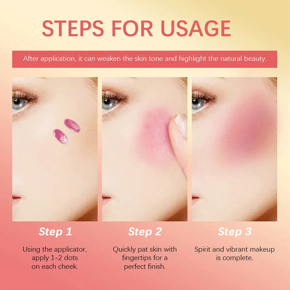 

5Pcs Makeup Liquid Blush Charming Color Easy Application Perfect for Different Styles and Occasions Liquid Blush