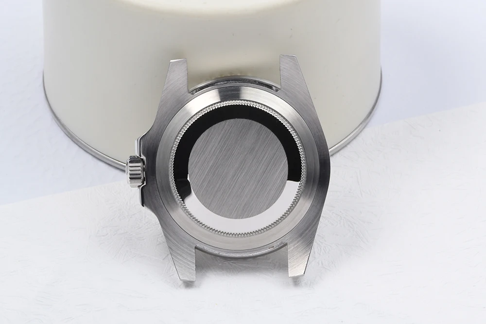 Stahlgehäuse GHOST C3 Leuchtendes Saphirglas Taucheruhrengehäuse für NH35/NH36 Automatikwerk Uhrenmod passend für Seiko Mod – Detail 7
