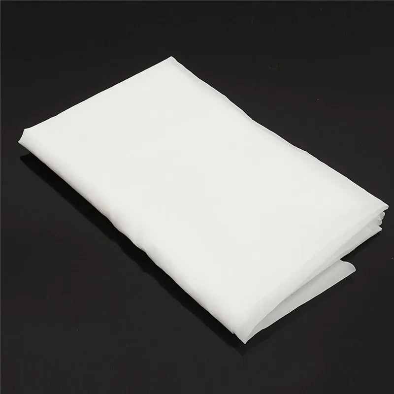 Durable Quality White Nylon Filtration Sheet 200 Mesh 1mx1m 40-Inch Water Oil Industrial Filter Cloth  Vacuum Cleaner Parts