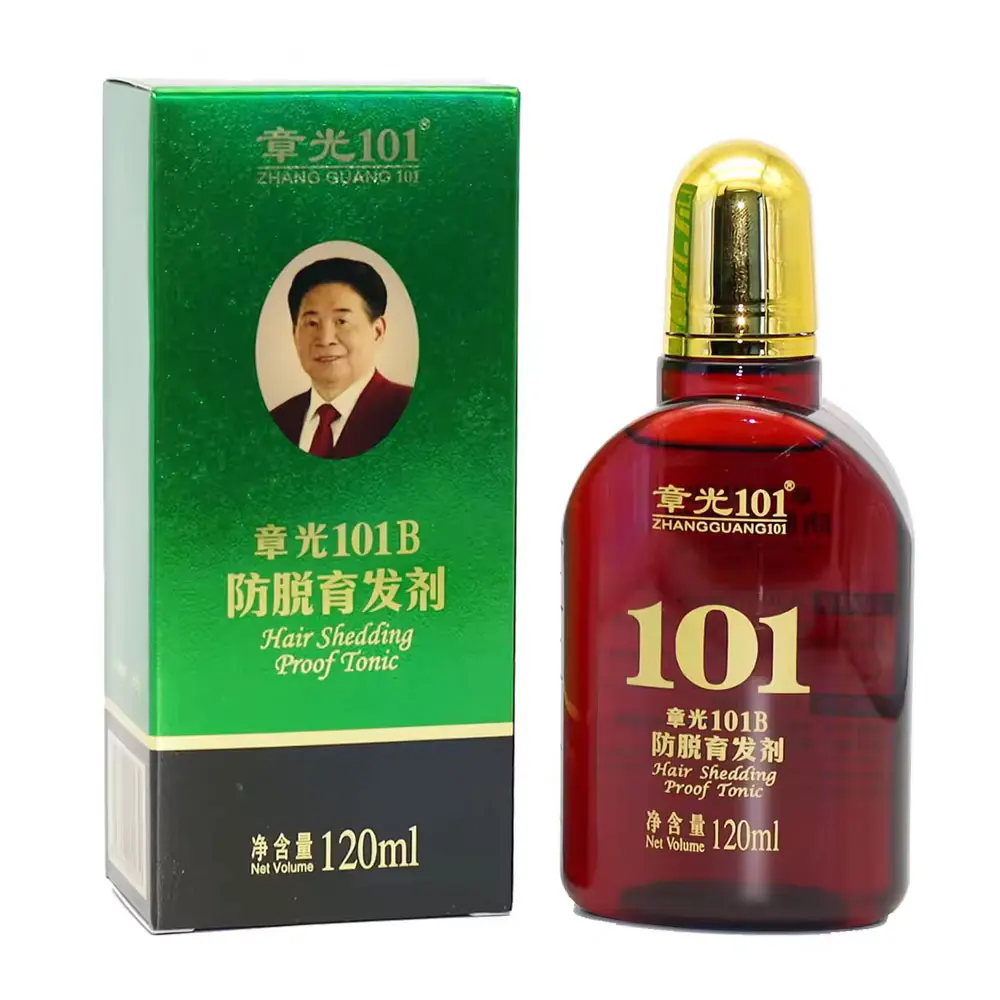 

Тоник для волос Zhangguang 101B, 101 м, 120 мл, мощная китайская медицина, лечебная эссенция для волос, 100% оригинал