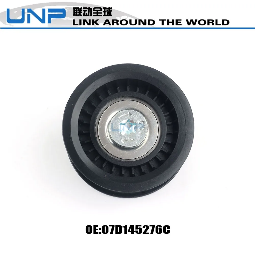 

07D145276C Belt Tensioner Pulley for AUDI A8 2002-2018 VW Passat Phaeton Touareg 2000-2016 BENTLEY SPYKER, 07D145276A 07D145276B