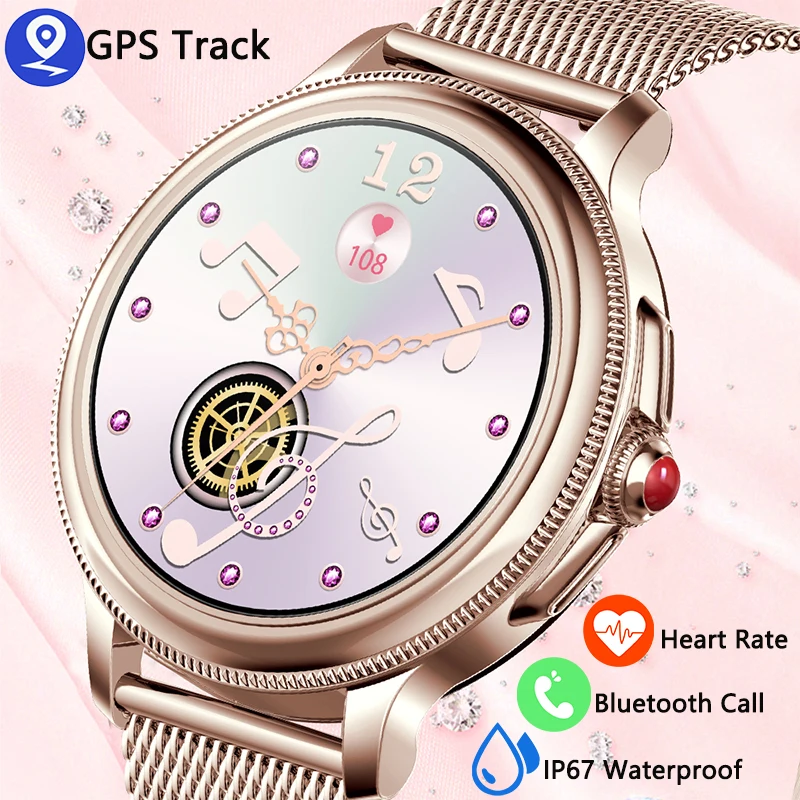 

2026 Health Smart Watch 1.2 " with Heart Rate Health Monitoring Bluetooth Call IP67 Waterproof Women's Smartwatch Sport Track