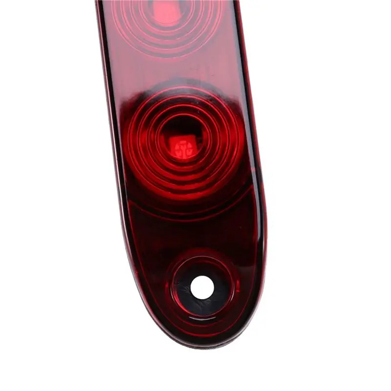 Efficientt-8Pcs Red 15 Inch 11 Led Light Bar Stop Turn Tail 3Rd Brake Light Truck Trailer Identification Id Bar Waterproof