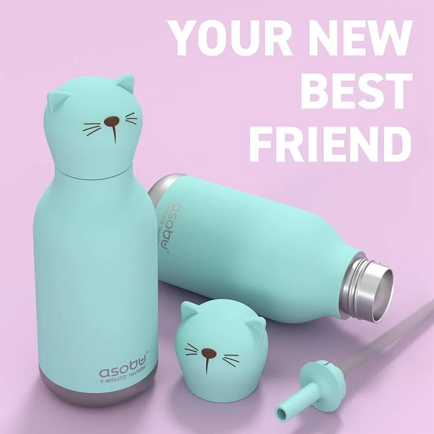 Asobu Children's Thermal Cup Australian Purchase And Direct Mail 510 Day Delivery Stainless Steel Insulated Water Bottle