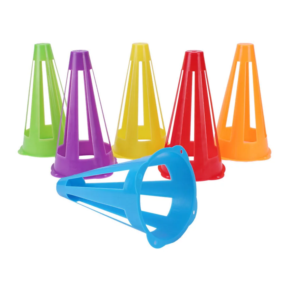 

6 Pcs Soccer Training Obstacles Football Agility Cones Roller-skating Small for Useful Supplies Party Favors Sports Practice