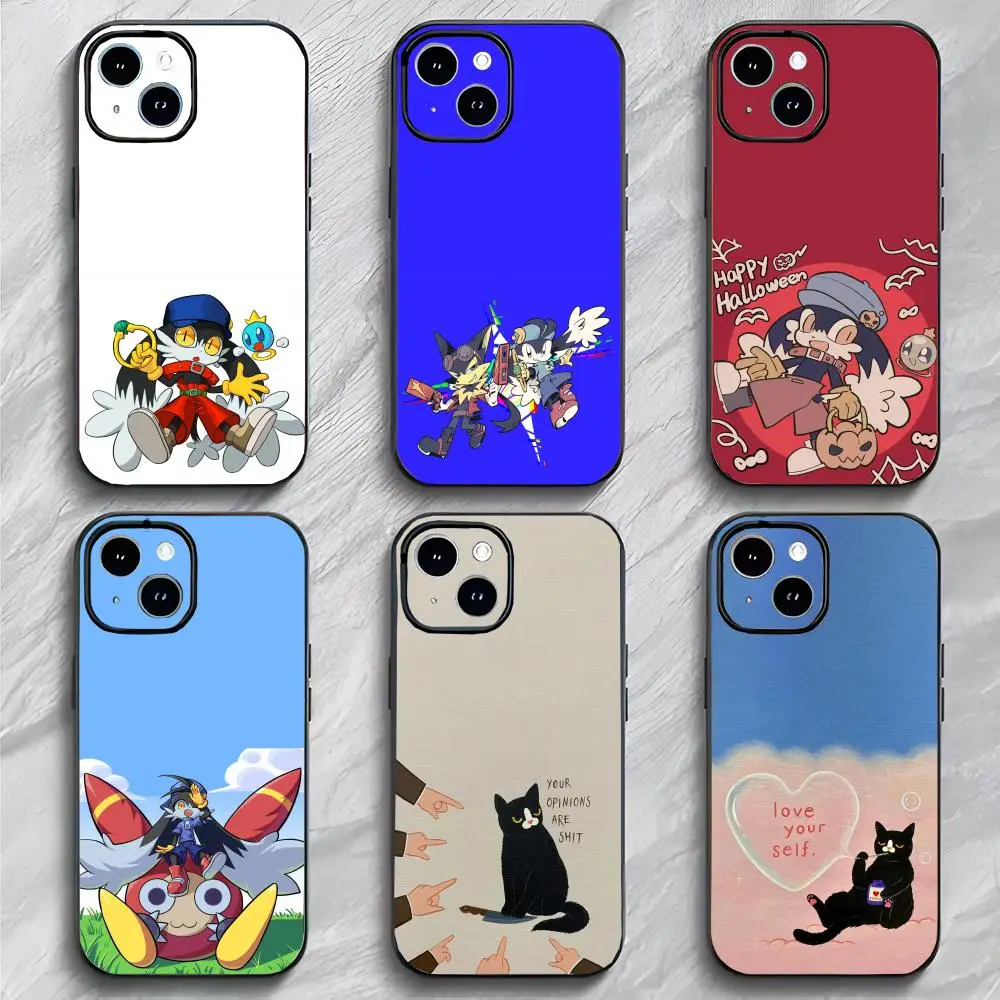 Funda para Teléfono Klonoa, Funda Protectora Suave y Ligera para iPhone 17 16 15 14 13 Pro Max