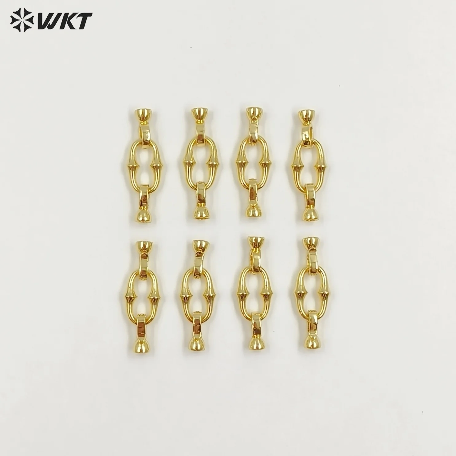 

WT-JFE159 Желтая латунь во французском стиле меньшинств с подвеской из настоящего золота 18 карат для женщин, драгоценные подарки