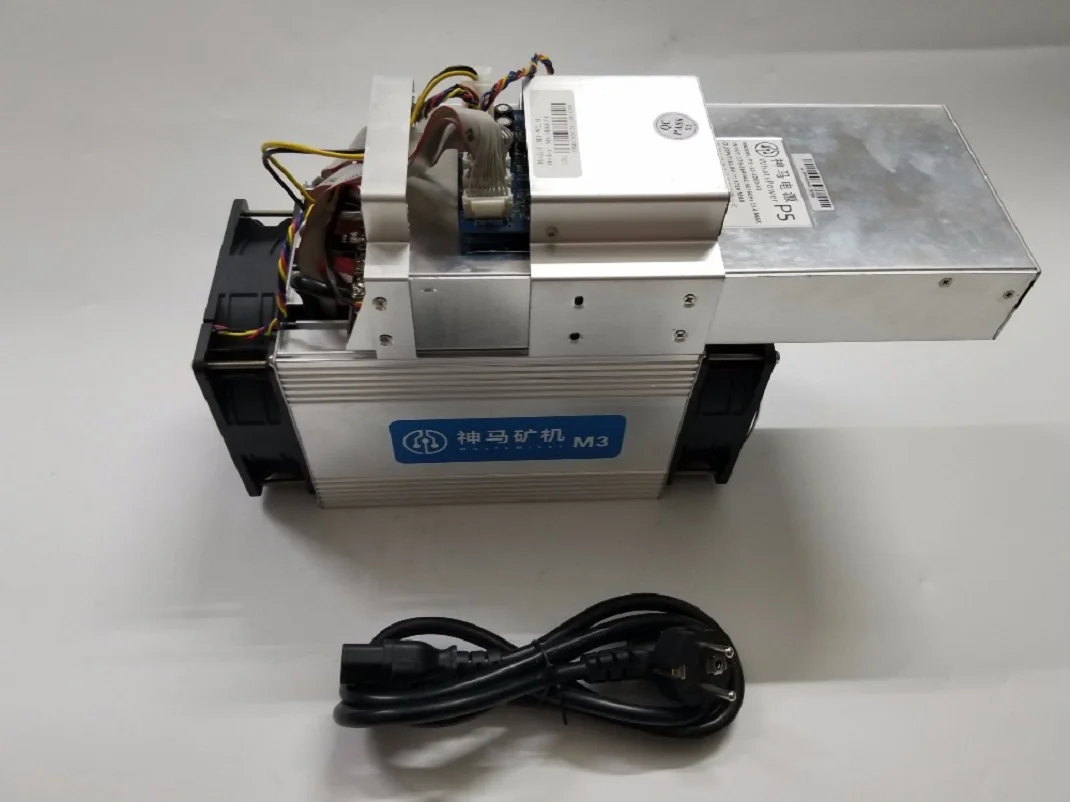 M3 11.5-12.5 T/S Antminer S7 S9 WhatsMiner M3 dengan PSU untuk Asic Bitcoin Cash Miner