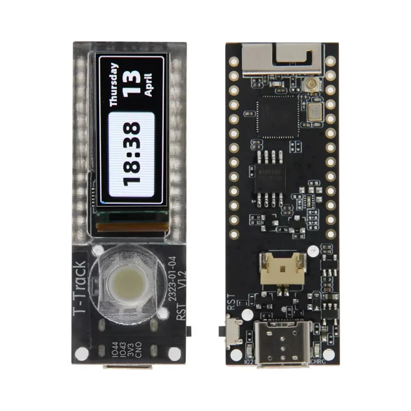 New!!ESP32-S3R8 AMOLED Wireless Development Board Bluetooth 1.1Inch Display Wireless Module Arduino