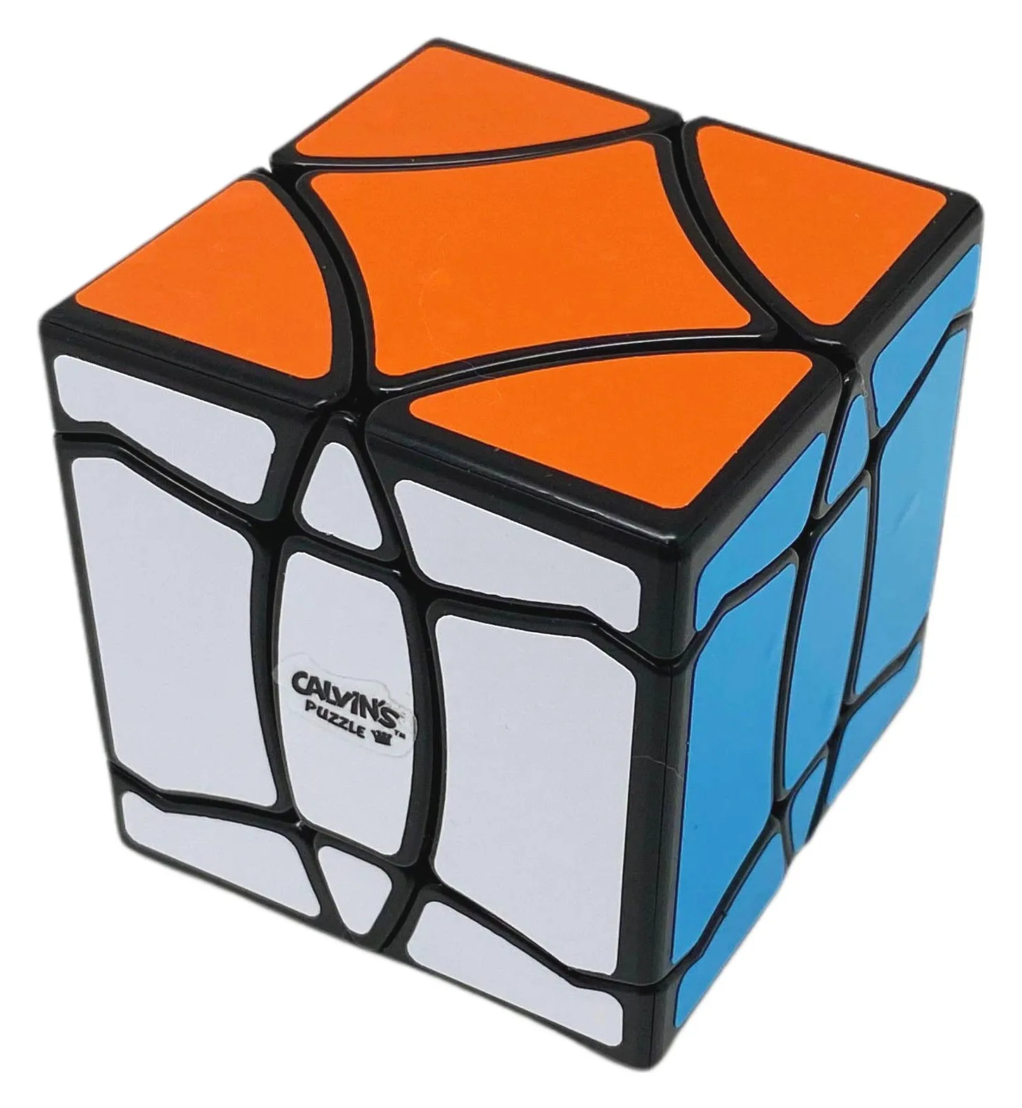 Calvin's Bai-Niao-Chao-Feng Fisher Cube ปริศนาของ Calvin สติกเกอร์ Magic Cube ปริศนาของเล่นเด็กของขวัญ Cubo Magico ปริศนา