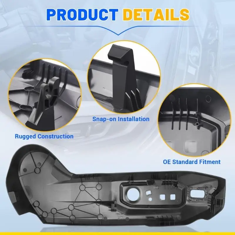 SZCH High Strength ABS Protector for Select Model Front Left Side Trim Cover Panel 71806-0C102-C0