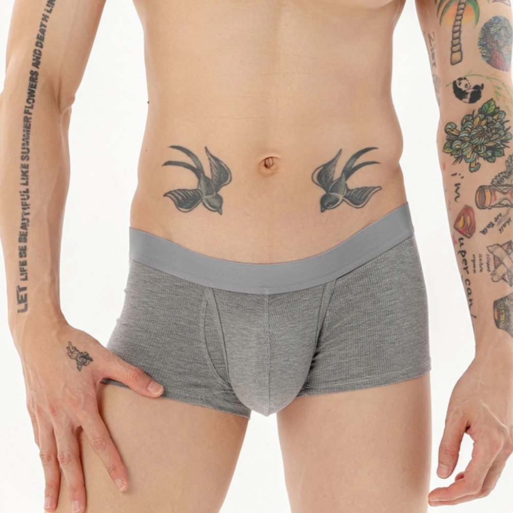 

Men's Boxer Ice Silk Letters Underpants Male Stretch Shorts Boys Underwear Breathable Lingerie Men Comfortable Boxer