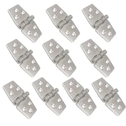 316 stainless steel boat hinge Thin Boat Flush Hatch Door Hinges Stainless Steel Marine Hinges 3 inch x 1.57 inch 10 Pack