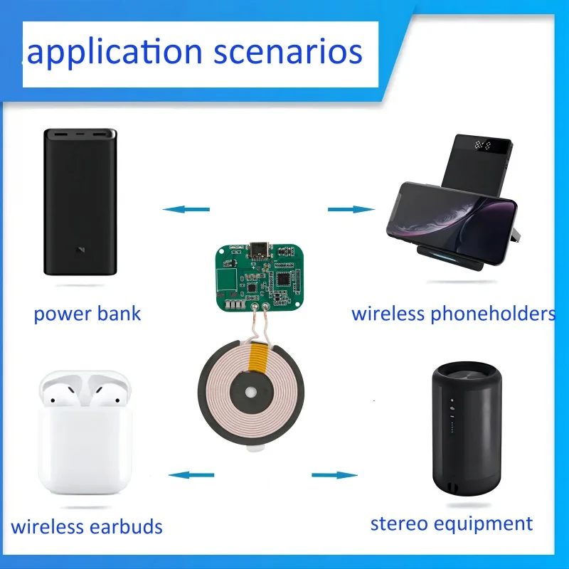 Custom.wireless transmitter pd 15W fast charge wireless charging module modules