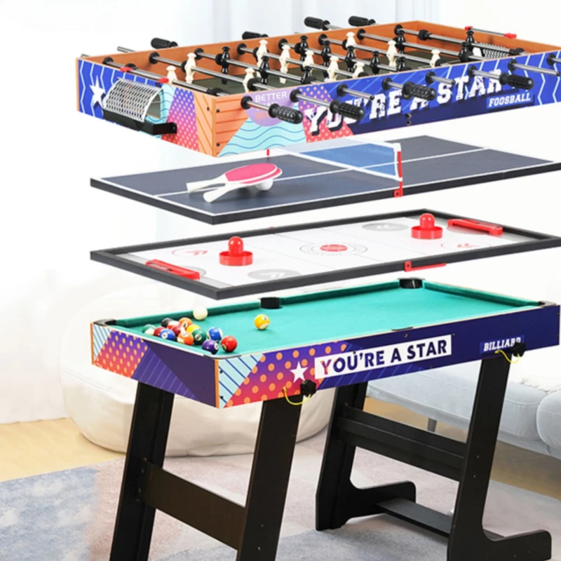 

Parent-child interaction of children's 8-pole table football toys, adult table games and multi-functional tables for boys