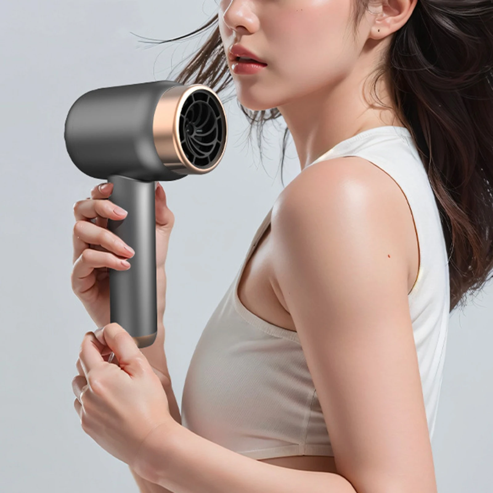 Travel Hair Dryer Compact Professional Fast Drying Hair Dryer Power Cordless Hair Dryer for Travel Women Men Hotel Home Outdoor