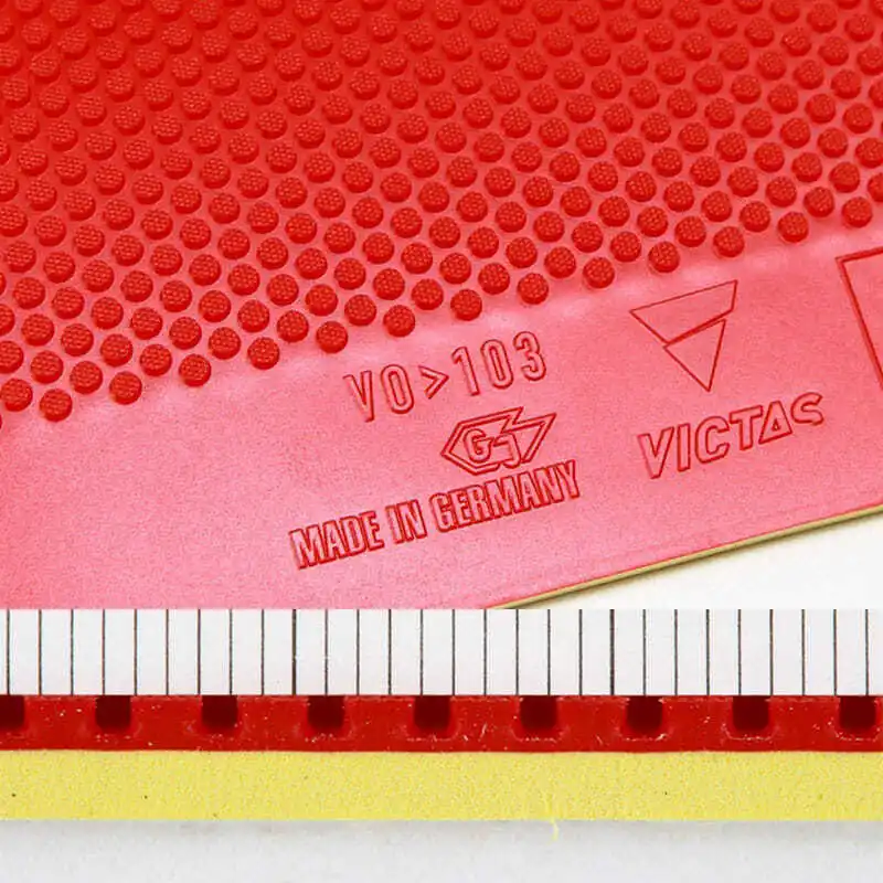 VICTAS V0101/102 Internal Energy Table Tennis Rubber Racket Particles Raw Cover Rubber