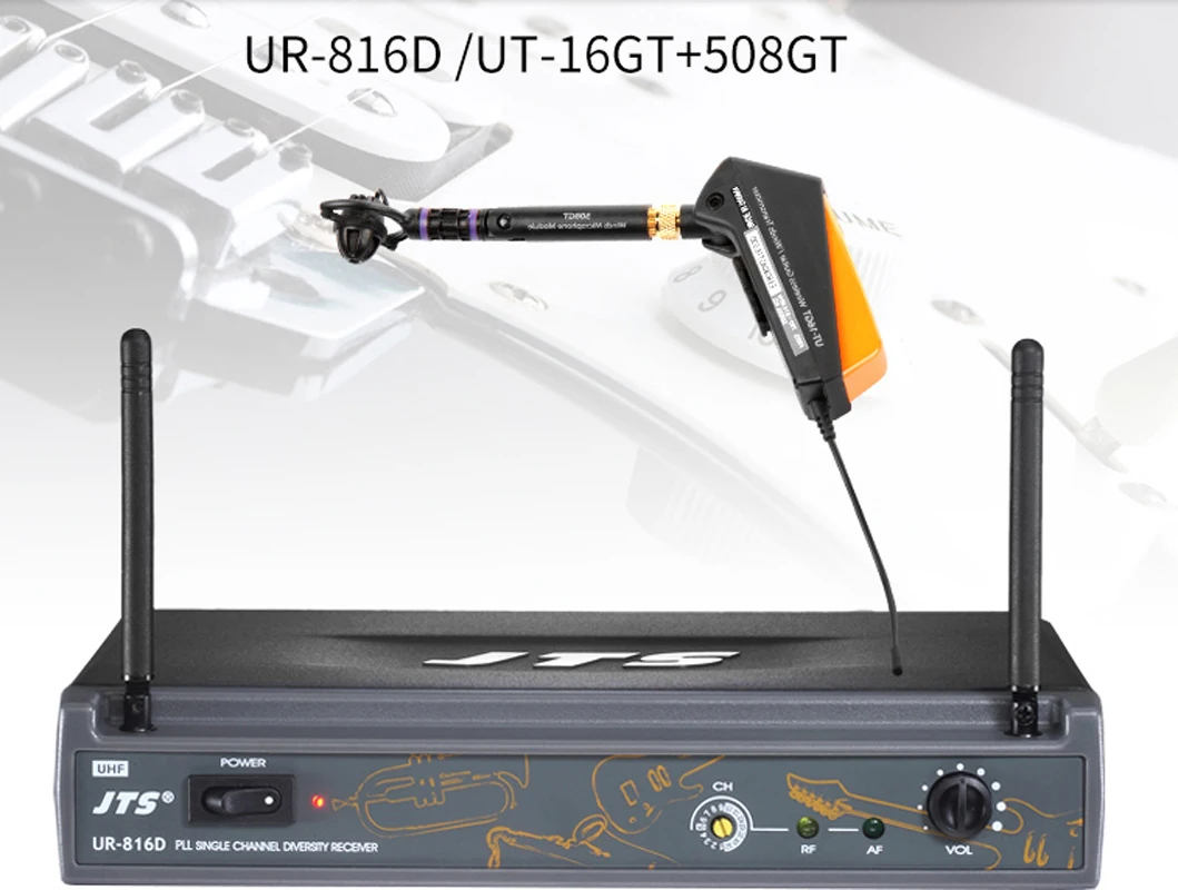Microfone JTS UR-816D/T-16GT/508GT: A Escolha Certa para Músicos Profissionais em Cenários ao Vivo?