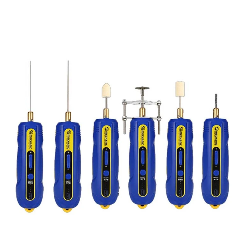 

Phone LCD Screen Degumming Shovel Glue Tool Set Adjustable Speed Glue Remove Pen Grinder Rubber Separator
