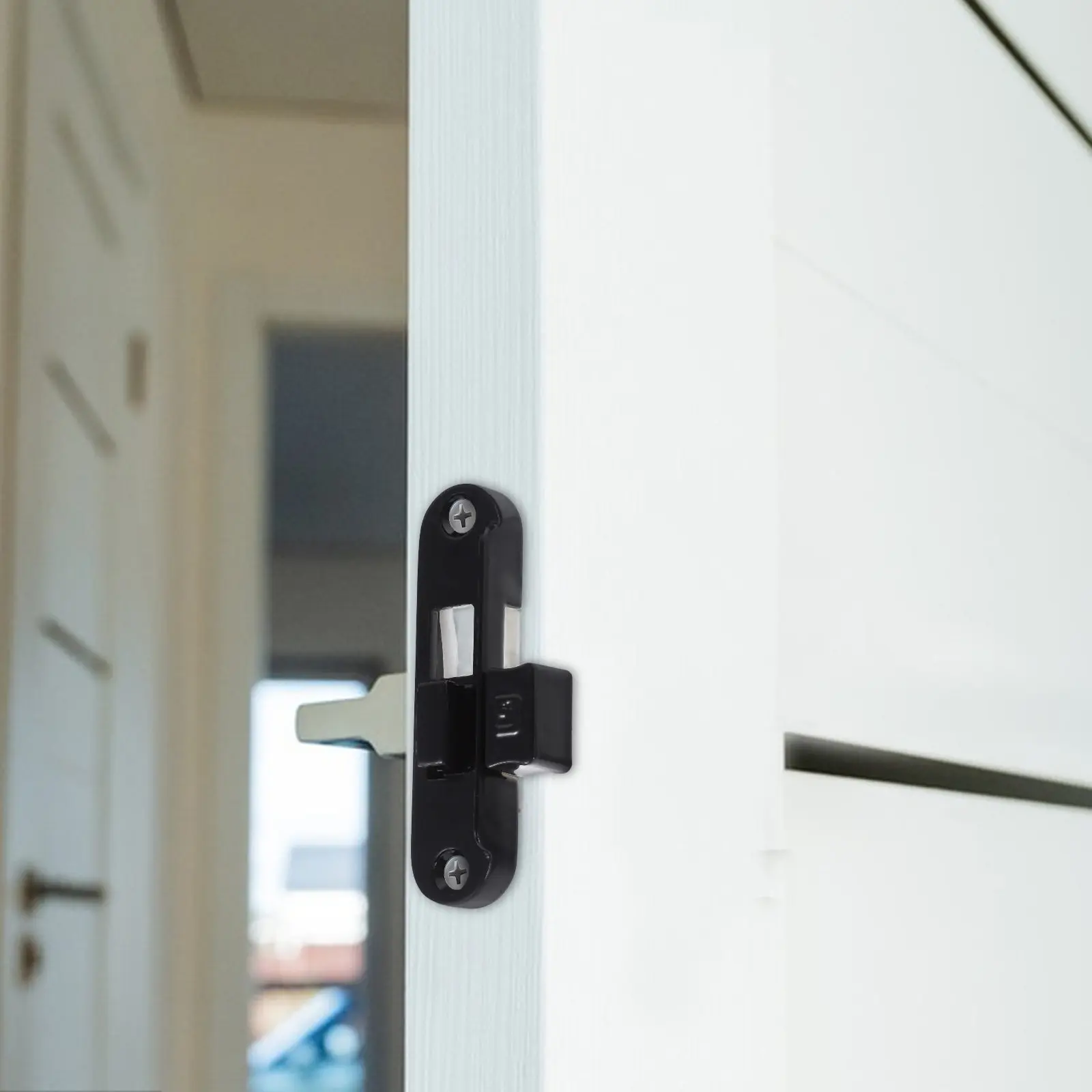 1Set Round Single Point Sliding Window Lock Alloy Lock Set for Sliding Doors Household Replacement Security Window Locks