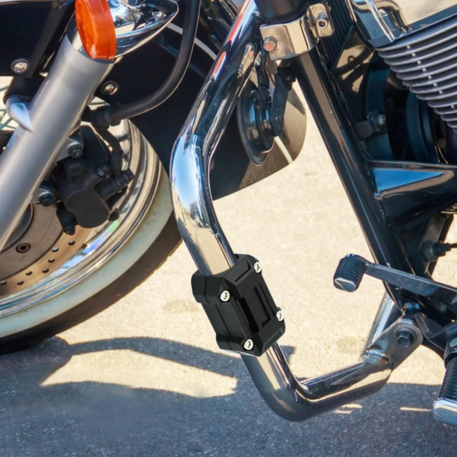 دراجة نارية الوفير الحرس كتلة قطرة حماية لوحة محرك دراجة نارية الحرس الوفير تحطم بار حماة لحماية السلامة