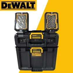 DEWALT DWST08061 TOUGHSYSTEM 2.0 Adjustable Work Light Carrying Storage Space Can Be Stored Stacking Floodlight Storage Box