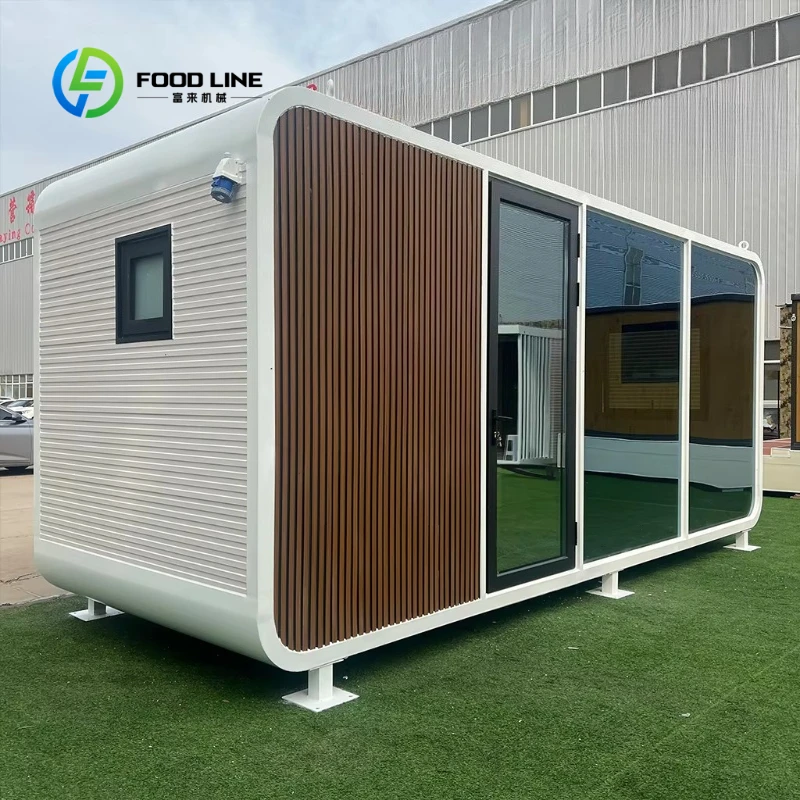 Customized Apple Cabin Prefab Homes Modular House Apple Cabin with Bedroom Modular House Apple Cabin for 1-2 People